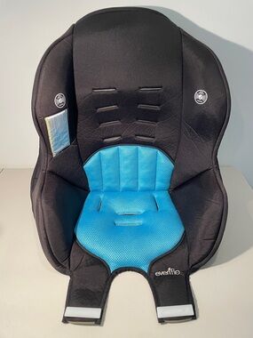 Evenflo Tribute Replacement Car Seat Cover Only - Blue / Black